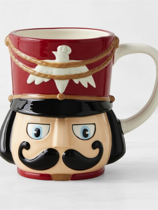 Williams Sonoma Other - 22oz. Twas the Night Before Christmas Nutcracker Figural Mug